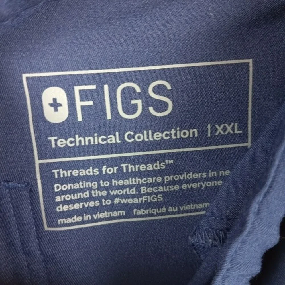 Figs Pisco™‎ Basic Scrub Navy Blue Pants  Size XXL Style FM4500